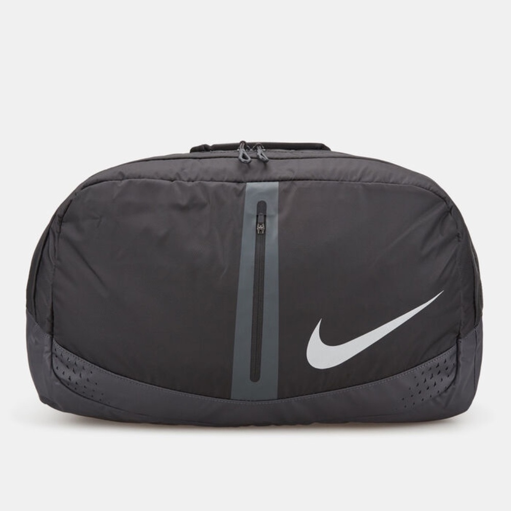 Nike Running Duffel Bag, 34L, Black/Silver/Anthracite